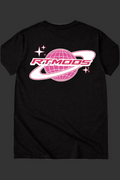 RTMODS tee pink/black