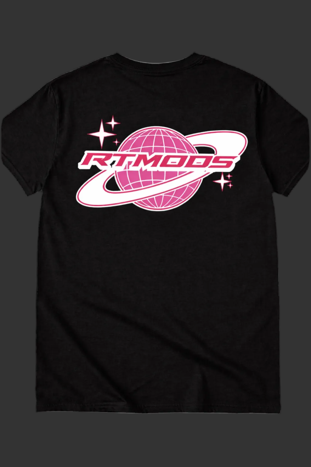 RTMODS tee pink/black