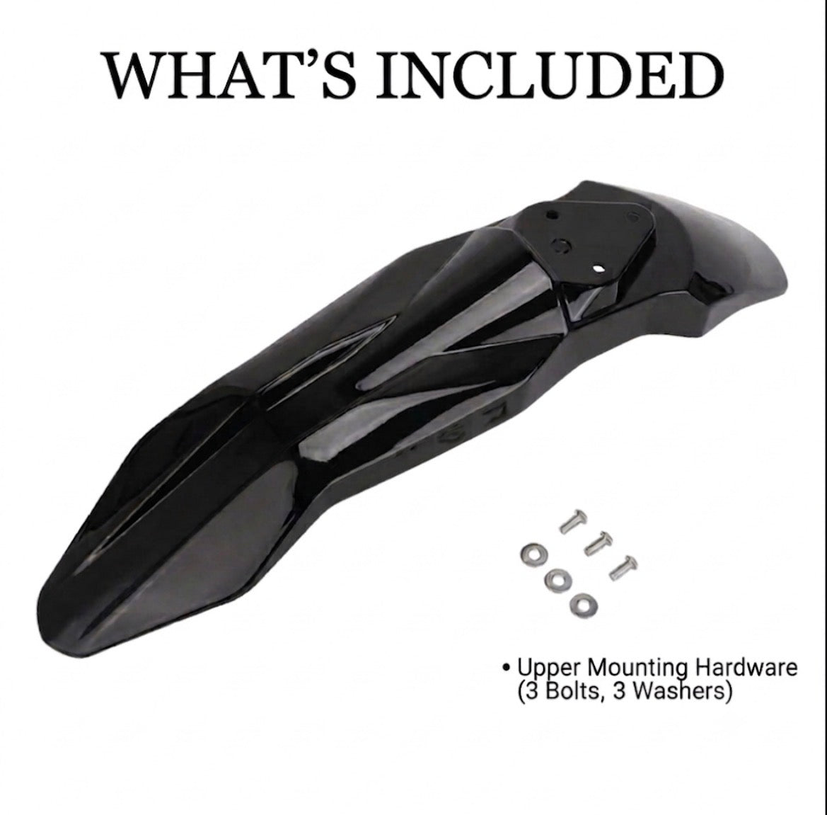 Pre-Cut Talaria Front Fender | Fits Tuttio, Yozma & Mini E-Motos