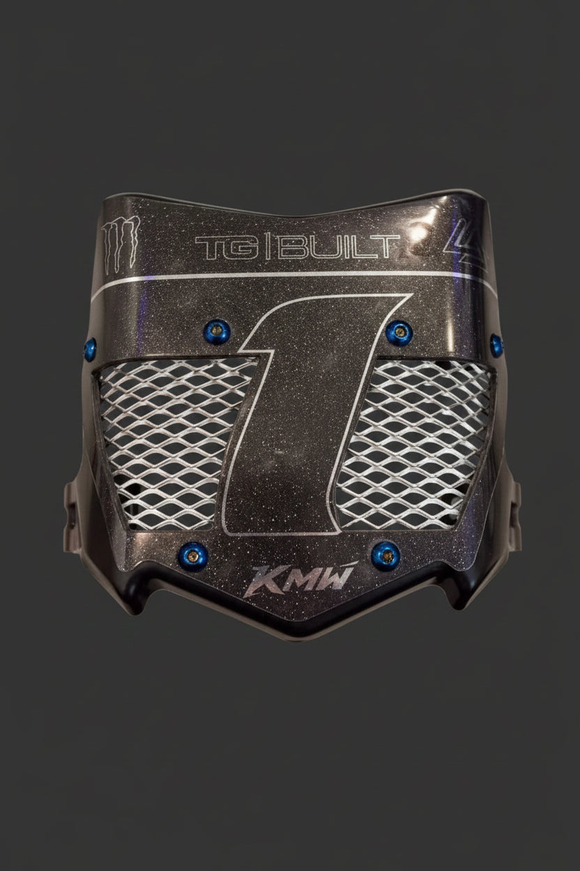Motocutz Vented Plate (Titanium)