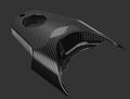 Battery compartment cover carbon fiber